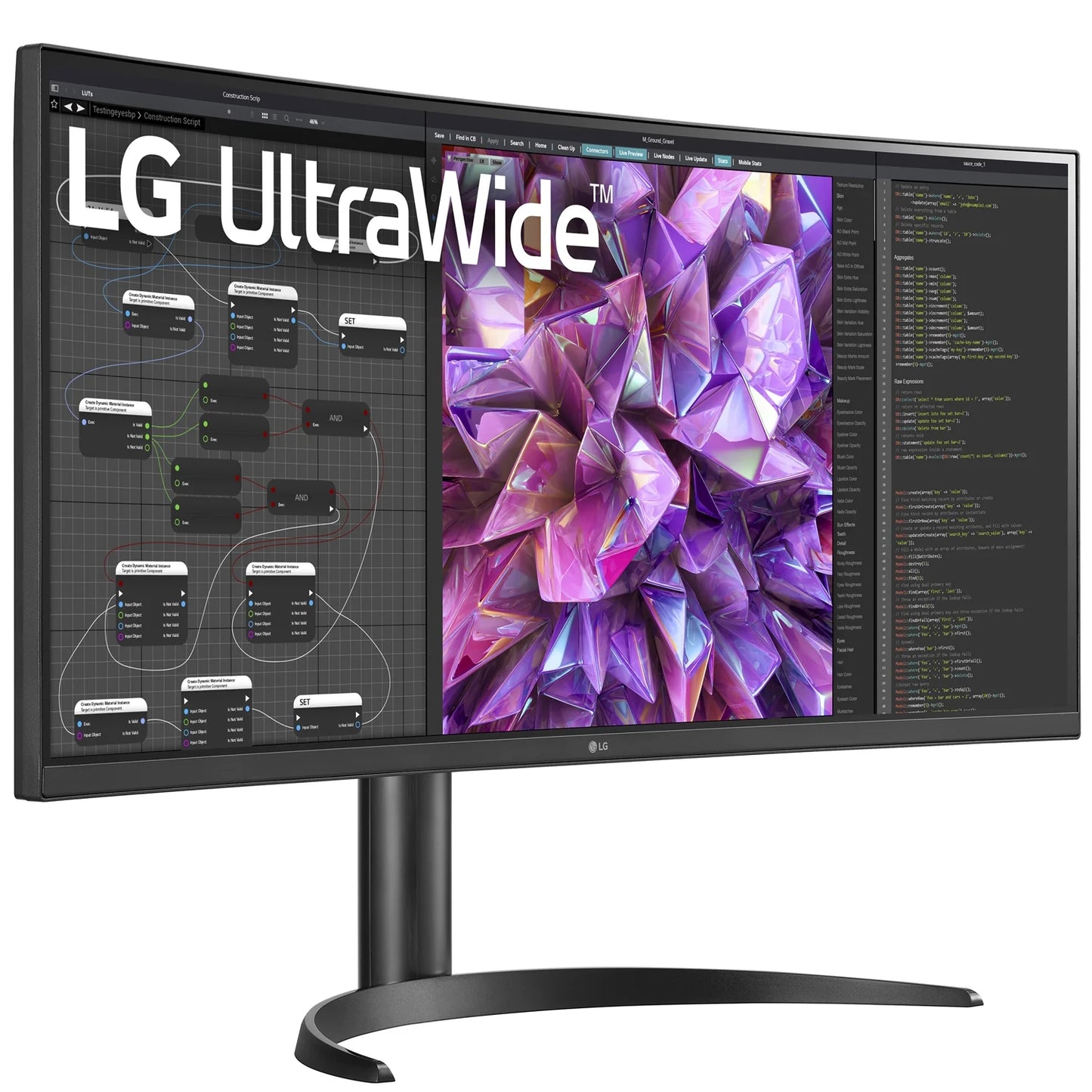 34WQ75C-B 34" Curved UltraWide QHD IPS HDR 10 Built-in KVM Monitor