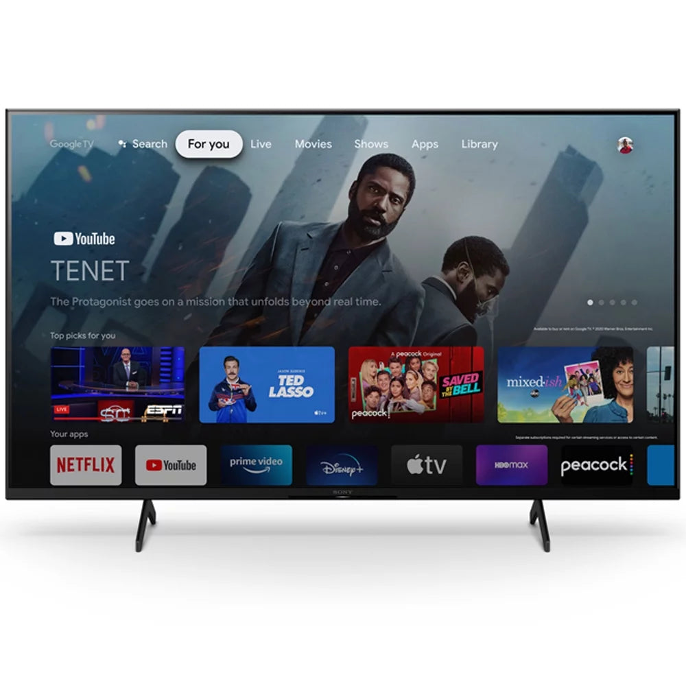 43" X80K 4K Ultra HD LED Smart TV KD43X80K (2022 Model) Bundle with Complete Mounting and Premiere Movies Streaming Kit