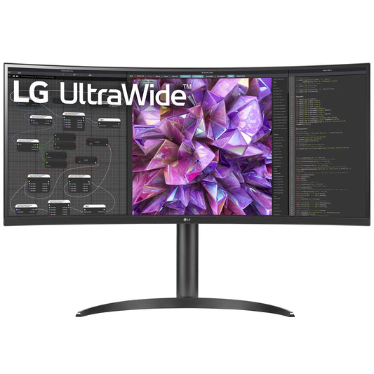 34WQ75C-B 34" Curved UltraWide QHD IPS HDR 10 Built-in KVM Monitor