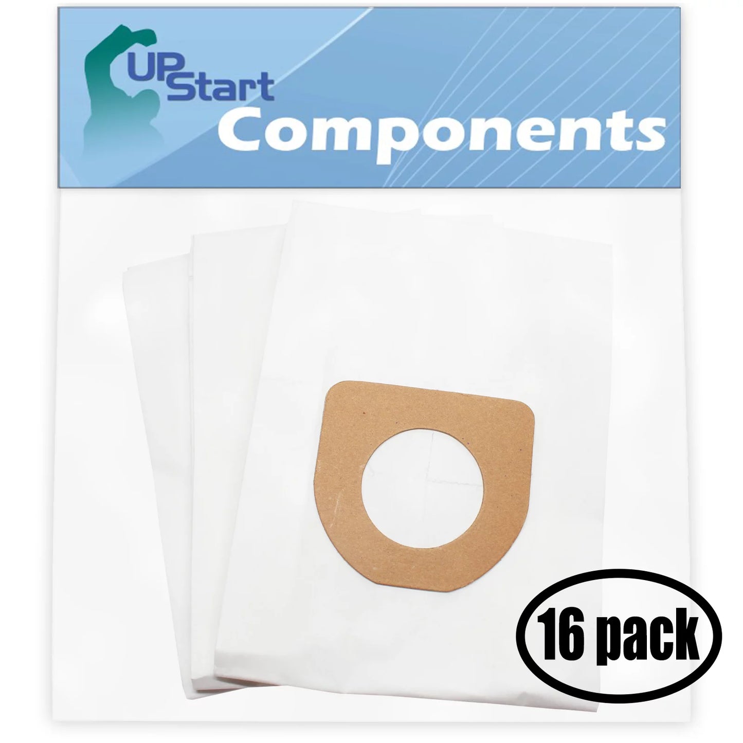 48 Replacement for Hoover Constellation Vacuum Bags - suitable with Hoover 4010100Z, Type Z HEPA Vacuum Bags (16-Pack, 3 Bags Per Pack)